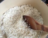 ゴボウと生姜の炒飯っぽい炊き込み混ぜご飯作り方3写真