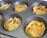 子供と一緒に作れる♡ギョーザの皮ピザー作り方3写真