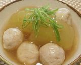 冬瓜と高野豆腐と豚小間の含め煮作り方5写真