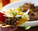 野菜たっぷり根菜入りタコス作り方8写真