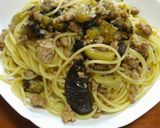 ☆なすと豚ひき肉のパスタ☆作り方14写真