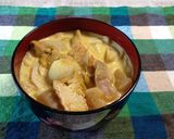 庄内風味噌味豚肉芋煮→カレー牛乳うどん作り方10写真