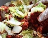 韓国人の友達に習った簡単キムチ作り方6写真