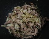 超手抜き☆牛肉＆ごぼうのグダグダ炒め煮作り方5写真