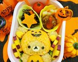 キャラ弁☆リラックマ☆ハロウィン弁当☆作り方4写真