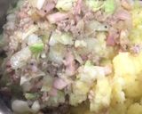 キャベツとベーコン入りポテトコロッケ作り方4写真
