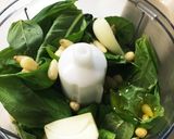 簡単！バジルソースのリボン型パスタ！作り方2写真