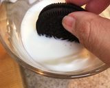 オーブンなし♡オレオチーズケーキ作り方8写真