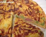 ソーセージと枝豆のトルティージャ作り方5写真