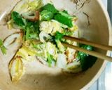 三つ葉消費☆三つ葉と竹輪の炒り玉子作り方4写真