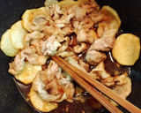 簡単絶対旨い！長芋豚肉甘照り焼作り方2写真