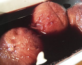 【砂糖ナシ】冷凍桃の丸ごと赤ワイン煮作り方5写真