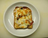 簡単　糖質制限ピザトースト作り方4写真