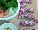 クルッと酢豚風作り方1写真