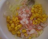 Ｃｏｃｏカフェ流☆カニカマとコーンサンド作り方3写真