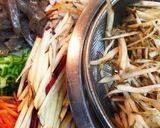 秋の味 サツマイモ入りきんぴらごぼう作り方1写真