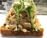 ハニーマスタードチキンのわんぱくサンド♪作り方6写真