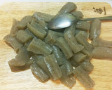 牛すじと蒟蒻の甘辛煮込み作り方3写真