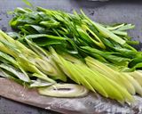 鶏と九条ねぎの和風パスタ作り方3写真