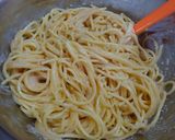 くにしゃんのシンプルたらこパスタ♪作り方4写真