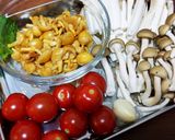 秋の味覚☆キノコとトマトのスパゲッティ作り方1写真