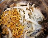 秋の味覚☆キノコとトマトのスパゲッティ作り方5写真