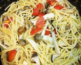 秋の味覚☆キノコとトマトのスパゲッティ作り方6写真