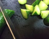 疲労回復【胡瓜とワカメの梅塩昆布和え】♪作り方3写真