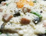 15分で♪カルボナーラ風リゾット✨作り方6写真