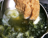 疲労回復！あおさと長芋のねばとろ味噌汁♪作り方5写真