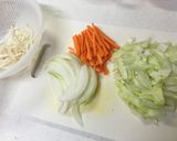 バター香る！肉&野菜炒め作り方1写真