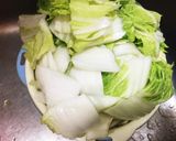 白菜の炒め煮ウスターソースがけ作り方2写真