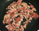 白菜の炒め煮ウスターソースがけ作り方4写真