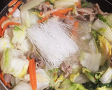白菜の炒め煮ウスターソースがけ作り方9写真