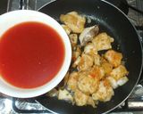 鶏むね肉とエリンギでエビチリ♪簡単手作り作り方7写真
