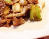 ご飯がススム♡豚肉と舞茸と白葱の味噌炒め作り方7写真