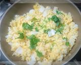 簡単☆みつばの炒飯・茶碗蒸し風味♪作り方4写真