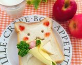 朝ごはんにジャムデコねこぱん(動画付き)作り方8写真