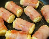 【お子様】ポテトサラダ☆ベーコン巻き作り方6写真