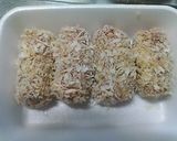 ☆薄切り牛の巻き巻き牛カツ☆作り方3写真