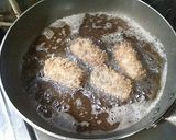 ☆薄切り牛の巻き巻き牛カツ☆作り方4写真