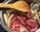 【丼ものシリーズ】玉ねぎとろり牛丼作り方4写真