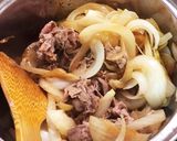 【丼ものシリーズ】玉ねぎとろり牛丼作り方5写真