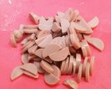 簡単！枝豆とソーセージのポテトサラダ☆作り方1写真