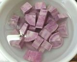 紫芋ご飯♡圧力鍋でもできちゃう♪作り方1写真