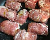 ヘルシー♫豆腐の豚肉巻きイタリアン作り方6写真