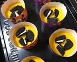 簡単ハロウィン♡かぼちゃ&オレオマフィン作り方6写真