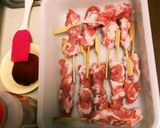 ちょいあまーい(^-^)豚こま照り焼き作り方1写真