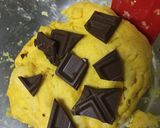 簡単♡秋色かぼちゃチョコチャンクスコーン作り方5写真