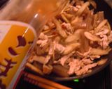 ごぼうとコンニャクのポークきんぴら作り方6写真